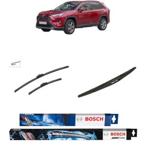 Set 3 stergatoare TOYOTA RAV 4 IV (_A4_) din 2012-2019, Bosch Aerotwin Retrofit, din cauciuc siliconat rezistent