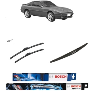 Set 3 stergatoare TOYOTA SUPRA (_A7_) din 1986-1993, Bosch Aerotwin Retrofit, din cauciuc siliconat rezistent