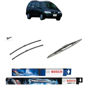 Set 3 stergatoare VOLKSWAGEN SHARAN Box Body/MPV (7M_) din 1996-2010, Bosch Aerotwin, din cauciuc siliconat rezistent