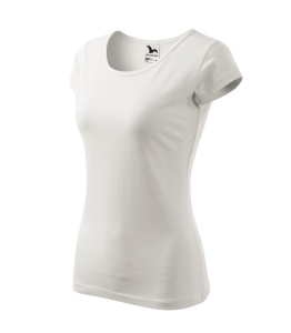 Set 3 tricouri simple dama din bumbac 100%, Elegant casual cu decolteu femei, alb, turcoaz, albastru 122 - Img 3