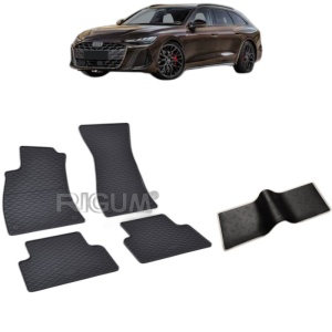 Set 5 covorase auto AUDI A6 C9 MHEV FABRICATIE 2025 - 2026, cu covoras tunel median, Caroserie COMBI