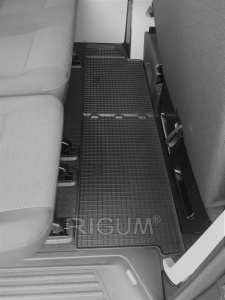 Set 5 covorase auto FORD KUGA HYBRID din 04.2020 - 2026, cu covoras tunel median, Caroserie SUV HYBRID - Img 4