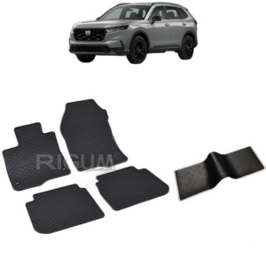Set 5 covorase auto HONDA CR-V VI HYBRID FABRICATIE 08.2023 - 2026, cu covoras tunel median, Caroserie SUV
