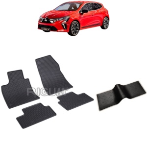 Set 5 covorase auto MITSUBISHI COLT VII FABRICATIE 10.2023 - 2026, cu covoras tunel median, Caroserie HATCHBACK