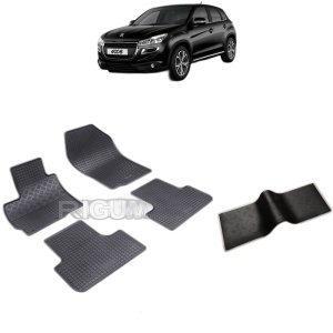 Set 5 covorase auto PEUGEOT 4008 din 05.2012 - 03.2017, cu covoras tunel median, Caroserie SUV