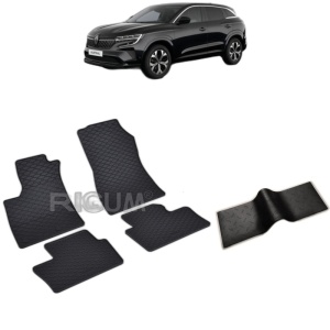 Set 5 covorase auto RENAULT AUSTRAL MHEV din 12.2022 - 2026, cu covoras tunel median, Caroserie SUV