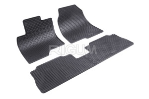 Set 5 covorase auto RENAULT CAPTUR I din 04.2013 - 12.2019, cu covoras tunel median, Caroserie SUV - Img 2