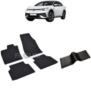 Set 5 covorase auto VOLKSWAGEN ID .5 din 2022 - 2026, cu covoras tunel median, Caroserie SUV