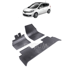 Set covorase auto RENAULT SCENIC GRAND III din 04.2009 - 11.2016, Caroserie VAN