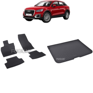 Set Covorase Auto Si Tavita Portbagaj AUDI Q2 din 10.2016 - 2026, caroserie suv, PORTBAGAJ INFERIOR SI SUPERIOR