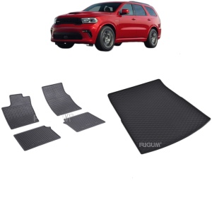 Set Covorase Auto Si Tavita Portbagaj DODGE DURANGO 3 WK2 FACELIFT 2 din 2021 - 2026, caroserie suv, 7 LOCURI RAND 3 CULCAT