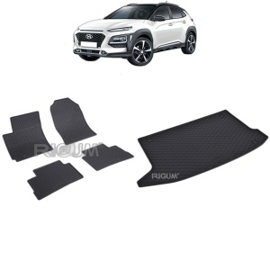 Set Covorase Auto Si Tavita Portbagaj HYUNDAI KONA din 11.2017 - 03.2023, caroserie suv inclusiv facelift, PORTBAGAJ SUPERIOR