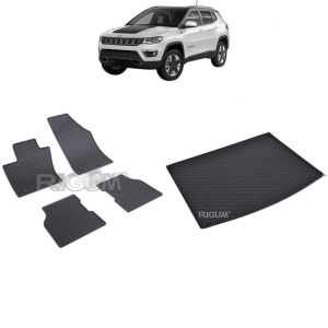Set Covorase Auto Si Tavita Portbagaj JEEP COMPASS II din 08.2017 - 2026, caroserie suv,
