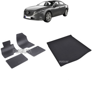 Set Covorase Auto Si Tavita Portbagaj MAZDA 6 III din 01.2013 - 2026, caroserie sedan,