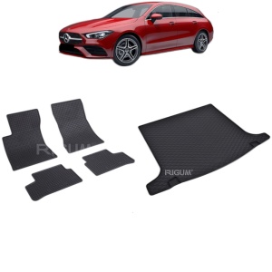 Set Covorase Auto Si Tavita Portbagaj MERCEDES CLA SHOOTING BRAKE din 09.2019 - 2026, caroserie combi,