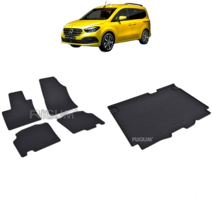Set Covorase Auto Si Tavita Portbagaj MERCEDES T-CLASS din 04.2022 - 2026, caroserie van,