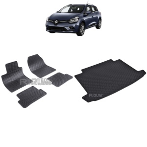 Set Covorase Auto Si Tavita Portbagaj RENAULT CLIO IV din 03.2013 - 02.2021, caroserie combi, PORTBAGAJ SUPERIOR