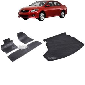 Set Covorase Auto Si Tavita Portbagaj TOYOTA COROLLA X din 2007 - 07.2013, caroserie sedan,