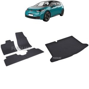 Set Covorase Auto Si Tavita Portbagaj VOLKSWAGEN ID .3 din 11.2019 - 2026, caroserie hatchback, FARA PODEA REGLABILA PE INALTIME