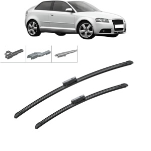 Set stergatoare auto AUDI A3 (8P1) din 2003-2012, Bosch Aerotwin Multi, din cauciuc siliconat rezistent - Img 7