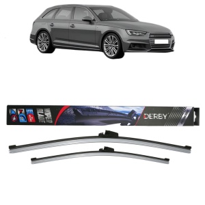 Set stergatoare auto AUDI A4 B9 Avant (8W5, 8WD) din 2015-2024, Derby, din cauciuc siliconat rezistent