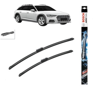 Set stergatoare auto AUDI A6 Allroad C8 (4AH) din 2018-2021, Bosch Aerotwin, din cauciuc siliconat rezistent