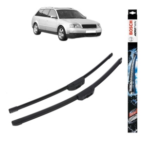 Set stergatoare auto AUDI A6 C5 Avant (4B5, 4B6) din 1997-2005, Bosch Aerotwin Retrofit, din cauciuc siliconat rezistent