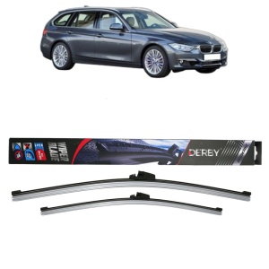 Set stergatoare auto BMW 3 Touring (F31) din 2012-2019, Derby, din cauciuc siliconat rezistent