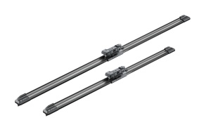 Set stergatoare auto BMW 7 (E65, E66, E67) din 2005-2008, Bosch Aerotwin, din cauciuc siliconat rezistent - Img 4