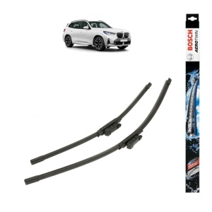 Set stergatoare auto BMW X3 (G45) din 2024-2025, Bosch Aerotwin, din cauciuc siliconat rezistent