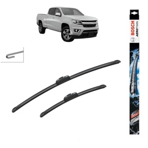 Set stergatoare auto CHEVROLET COLORADO Crew Cab Pickup din 2003-2006, Bosch Aerotwin Retrofit, din cauciuc siliconat rezistent