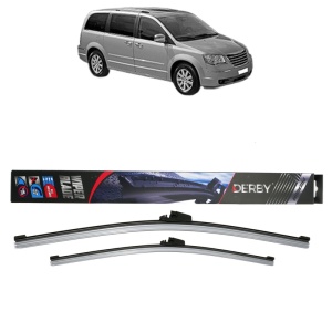 Set stergatoare auto CHRYSLER GRAND VOYAGER / VOYAGER V (RT) din 2007-2012, Derby, din cauciuc siliconat rezistent