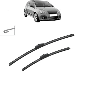 Set stergatoare auto CITROEN C2 (JM_) din 2003-2012, Bosch Aerotwin Retrofit, din cauciuc siliconat rezistent - Img 7