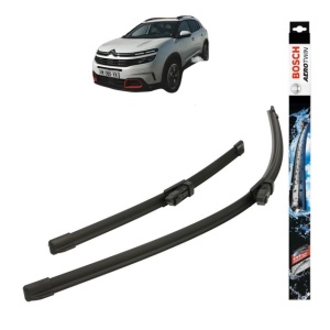 Set stergatoare auto CITROEN C5 AIRCROSS (AC_, AJ_, AR_, A4_) din 2018-2023, Bosch Aerotwin, din cauciuc siliconat rezistent