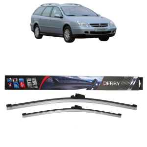Set stergatoare auto CITROEN C5 I Estate Van (DE_) din 2002-2004, Derby, din cauciuc siliconat rezistent