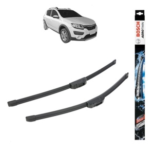 Set stergatoare auto DACIA SANDERO II (B8_) din 2012-2020, Bosch Aerotwin Retrofit, din cauciuc siliconat rezistent