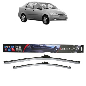 Set stergatoare auto DAEWOO KALOS Saloon (KLAS) din 2002-2004, Derby, din cauciuc siliconat rezistent