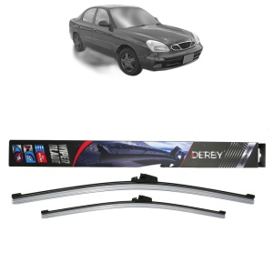 Set stergatoare auto DAEWOO NUBIRA Saloon (J150) din 1999-2002, Derby, din cauciuc siliconat rezistent
