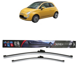 Set stergatoare auto FIAT 500 C (312_) din 2009-2020, Derby, din cauciuc siliconat rezistent