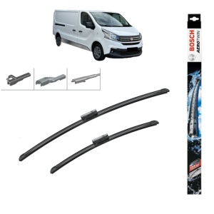 Set stergatoare auto FIAT TALENTO Van (296_) din 2016-2019, Bosch Aerotwin Multi, din cauciuc siliconat rezistent