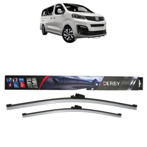 Set stergatoare auto FIAT ULYSSE Bus din 2022-2025, Derby, din cauciuc siliconat rezistent