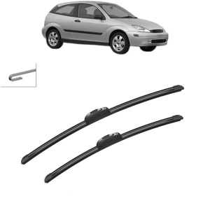 Set stergatoare auto FORD FOCUS I (DAW, DBW) din 1998-2007, Bosch Aerotwin Retrofit, din cauciuc siliconat rezistent - Img 7