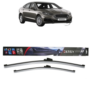 Set stergatoare auto FORD MONDEO V Saloon (CD) din 2012-2019, Derby, din cauciuc siliconat rezistent