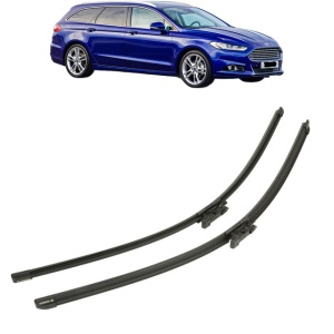 Set stergatoare auto FORD MONDEO V Turnier (CF) din 2014-2019, Bosch Aerotwin, din cauciuc siliconat rezistent - Img 7