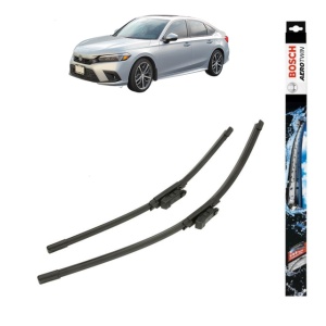 Set stergatoare auto HONDA CIVIC XI Hatchback (FL) din 2022, Bosch Aerotwin, din cauciuc siliconat rezistent