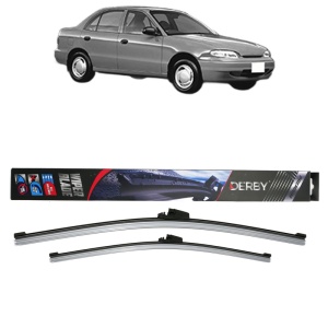 Set stergatoare auto HYUNDAI ACCENT Saloon (X-3) din 1994-2000, Derby, din cauciuc siliconat rezistent