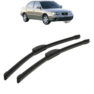 Set stergatoare auto HYUNDAI ELANTRA III Saloon (XD) din 2000-2006, Bosch Aerotwin Retrofit, din cauciuc siliconat rezistent - Img 6