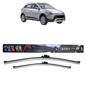 Set stergatoare auto HYUNDAI i20 ACTIVE (IB, GB) din 2015-2018, Derby, din cauciuc siliconat rezistent