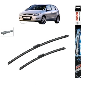 Set stergatoare auto HYUNDAI i30 Estate (FD) din 2007-2012, Bosch Aerotwin, din cauciuc siliconat rezistent