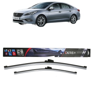 Set stergatoare auto HYUNDAI SONATA VII (LF) din 2014-2019, Derby, din cauciuc siliconat rezistent